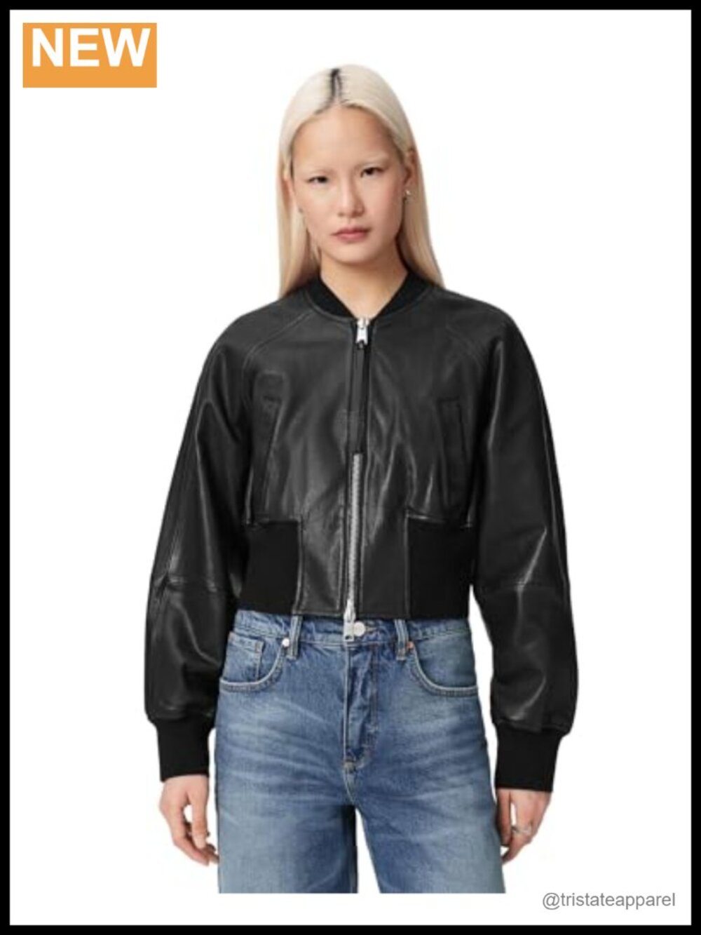 AllSaints Suri Bomber - Leather Jacket